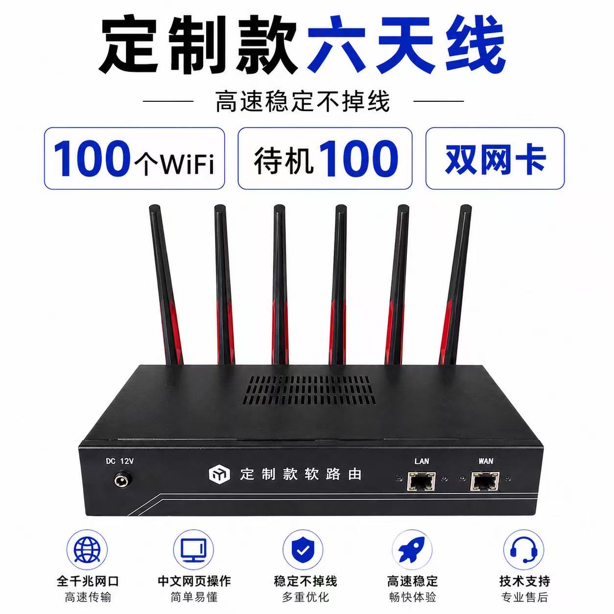 多WiFi全协议软路由